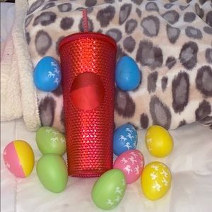 BNWT BRIGHT PINK STARBUCKS TUMBLER